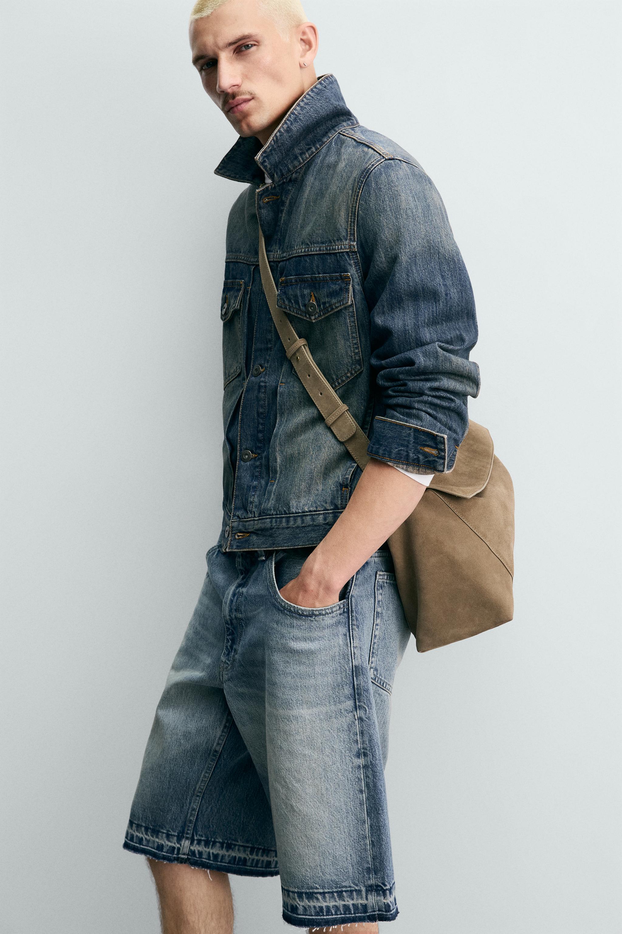 BERMUDA EN JEAN RELAXED FIT